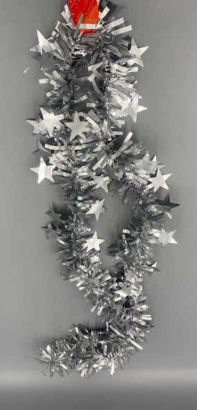 Christmas Decorations Streamer With Star MTL48 6FT