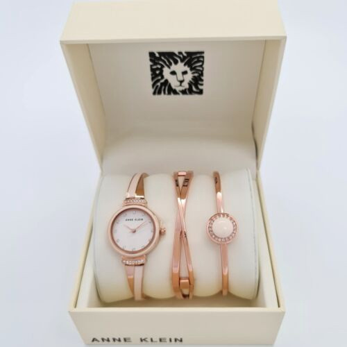 Watch Women Anne Klein Set w/bracelet 3pcs 3292LPST