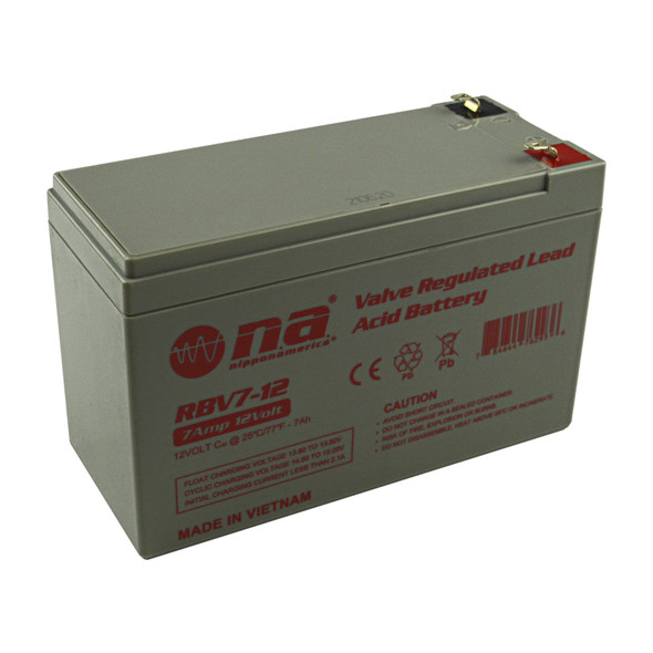BATTERY RECHARGEABLE 12V RBV7-12 NIPPON AMERICA