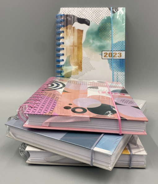 STATIONERY DIARY 2023 W52 FULL PAGE HARD COVER