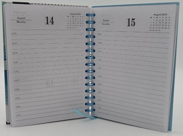 STATIONERY DIARY 2023 W52 FULL PAGE HARD COVER