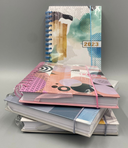 STATIONERY DIARY 2023 W52 FULL PAGE HARD COVER