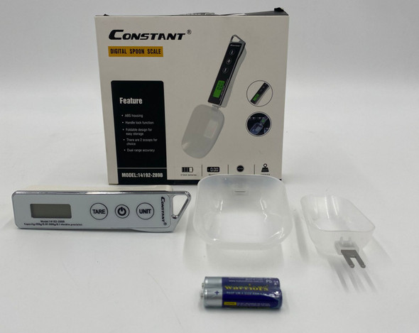 SCALE ELECTRONIC KITCHEN CONSTANT 14192-289B DIGITAL SPOON SCALE SCALE ELECTRONIC KITCHEN CONSTANT 14192-289B DIGITAL SPOON SCALE