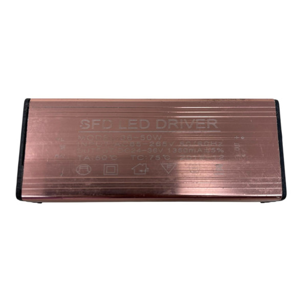 BALLAST LED DRIVER SFD 36-50W GOLD / SILVER METAL 85-265V