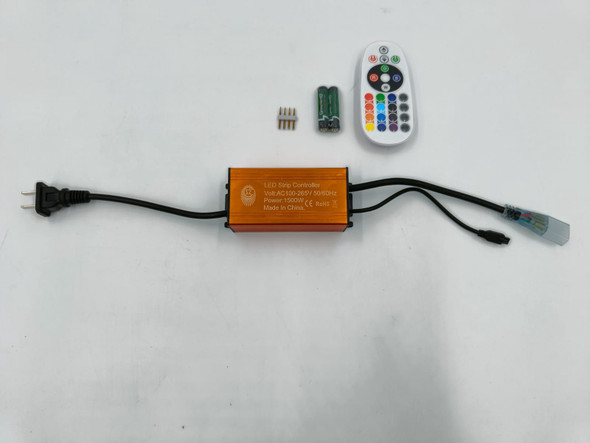 LIGHT LED STRIP CONTROLLER WITH REMOTE LED DRIVER 1500W