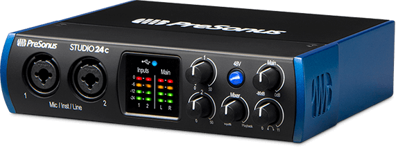 AUDIO INTERFACE PRESONUS STUDIO 24C USB-C