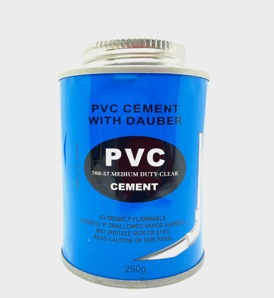 PVC PASTE CEMENT 1/2PT 250G BLUE TIN