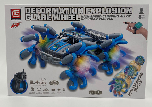 Toy Car Deformation Explosion Glare Wheel CV-A500 2.4GHZ R055