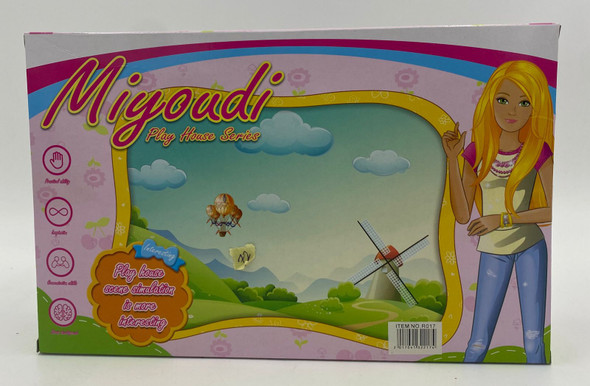 Toy Doll Play House Set Bicycle Miyoudi R017