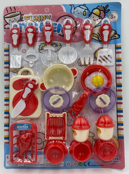 Toy Kitchen Cooking Funny Play Set DV093