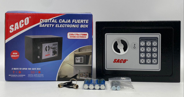 SECURITY SAFE DIGITAL SACO 04-FR-21843 230X170X170MM
