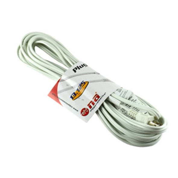 EXTENSION CORD INDOOR 15' EX-ID216-15WHT 16G 100% COOPER WHITE NA NIPPON AMERICA