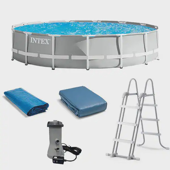 POOL INTEX 26723EH 15' X 42" PRISM FRAME WITH FILTER PUMP