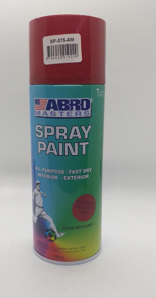 TIN SPRAY RED ABRO #075