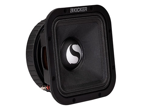 SPEAKER KICKER 7" 49ST7MR4 ST7MR4 SQUARE MIDRANGE 4ohms PAIR