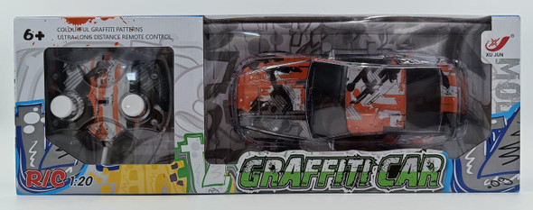 Toy Car Graffiti Car R/C 1:20 Remote Control Y165