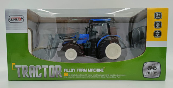 Toy Tractor Alloy Farm Machine Remote Control 6632H