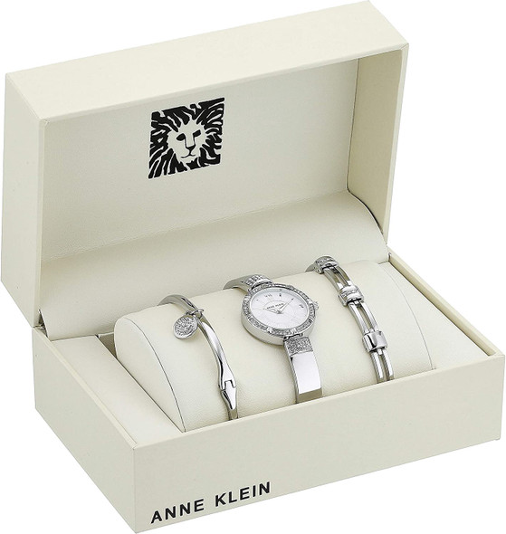 Watch Women Anne Klein Set Silver 3295SVST