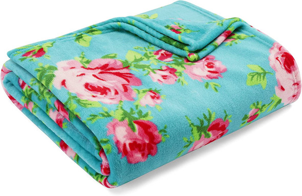 Throw Blanket Betsey Johnson Plush Floral