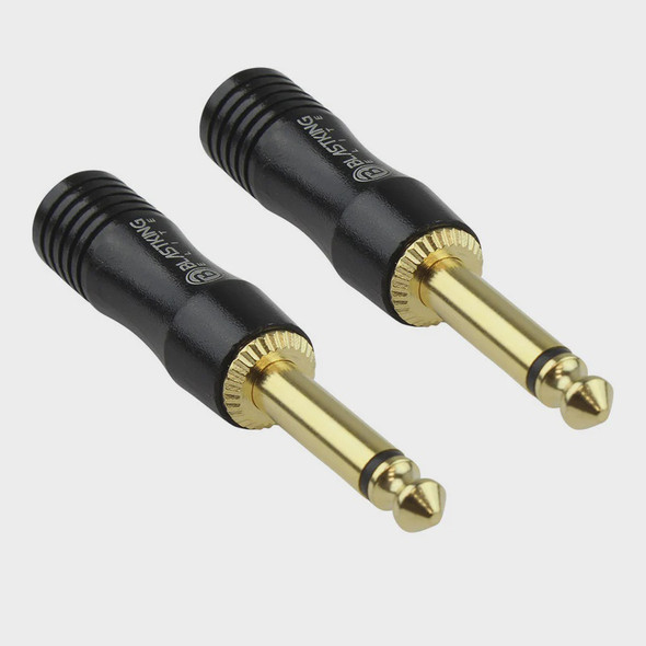 PLUG 1 1/4 MALE MONO GOLD IBKE-CN20 BLASTKING 2PCS PACK