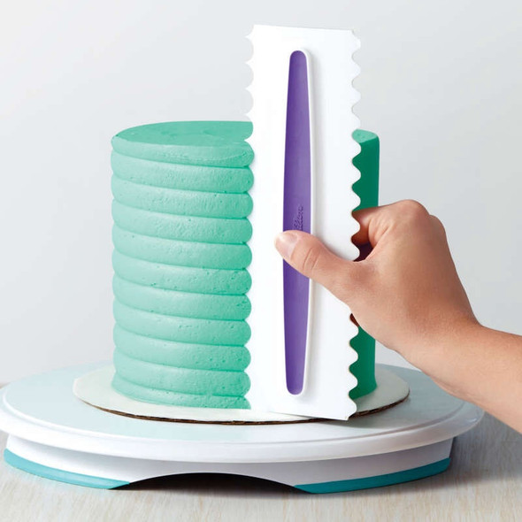 BAKING WILTON ICING SMOOTHER COMB SET 3PCS 417-1154 BAKING WILTON ICING SMOOTHER COMB SET 3PCS 417-1154