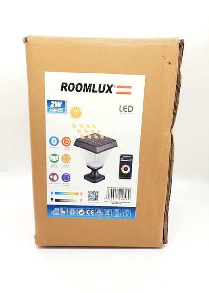 LIGHT FIXTURE SOLAR ROOMLUX LED WITH BLUETOOTH B72418