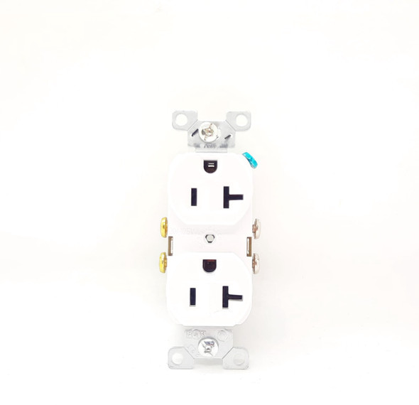POINT DUPLEX OUTLET 20AMPS 125V EATON 877W/TRBR20W/CR20W POINT DUPLEX OUTLET 20AMPS 125V EATON 877W/TRBR20W/CR20W