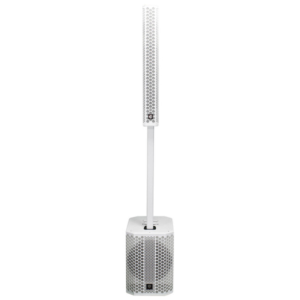 SPEAKER BOX BLASTKING 12" IBKE-PLA1200-W NOVO WHITE POWERED COLUMN SYSTEM SOLD EACH