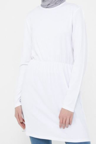 Top Tunic Tshirt White