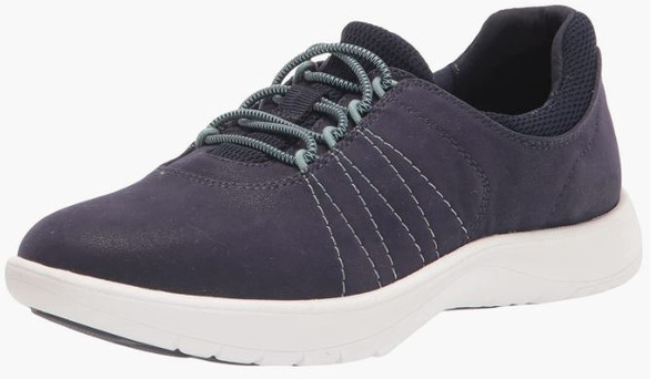 Footwear Women Clarks Adella Stroll Oxford Grey / Navy