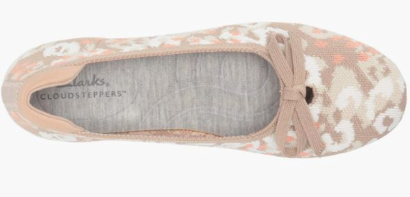 Footwear Women Clarks Carly Hope Ballet Flat Taupe