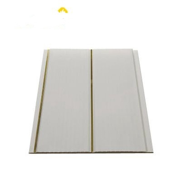 CEILING PVC 19.5' X 8" GB003 WHITE & GOLD