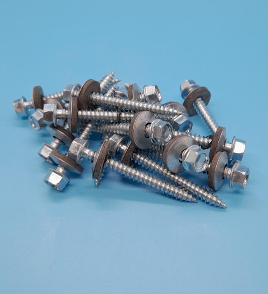 SCREW IND. 2" 10G UNPAINTED METAL-WOOD