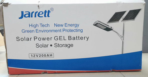 BATTERY SOLAR GEL DEEP CYCLE JARRETT 12V 200AH
