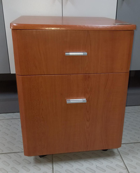 FILE CABINET ILLUSION CPT1010 WITH WHEELS 2 DRAWER