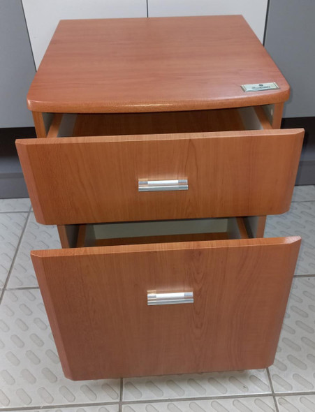FILE CABINET ILLUSION CPT1010 WITH WHEELS 2 DRAWER
