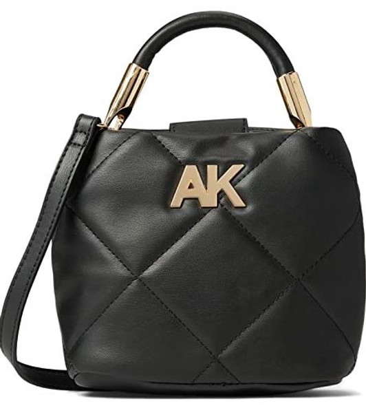 Bag Anne Klein Mini Quilted Crossbody Black