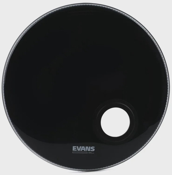 DRUM HEAD SKIN 22" EVANS EMAD RESONANT BD22REMAD BLACK