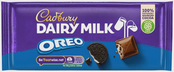 CADBURY DAIRY MILK CHOCOLATE OREO 120g