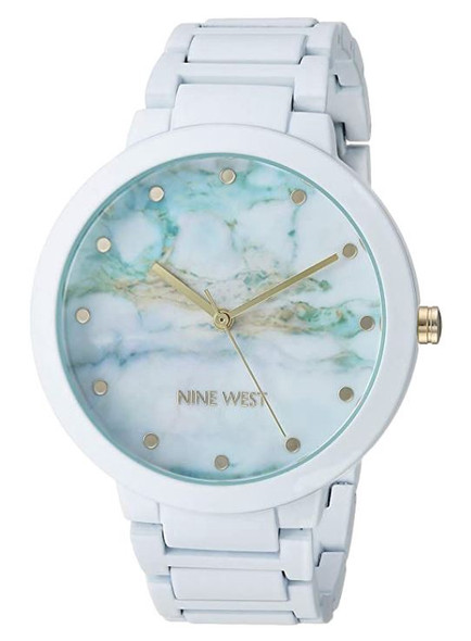Watch Women Nine West Rubberized Bracelet Watch
