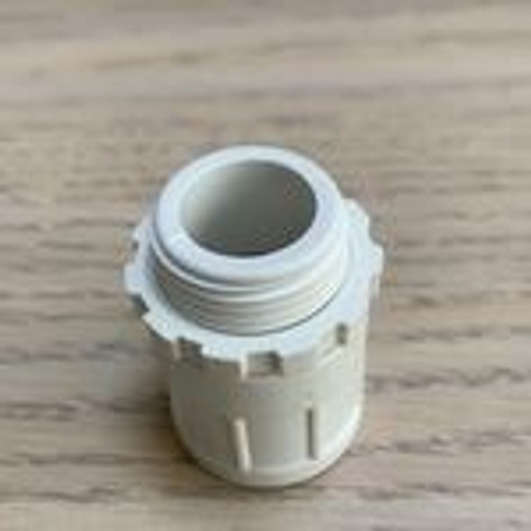 CONDUIT MALE ADAPTOR 25MM W/SCREW