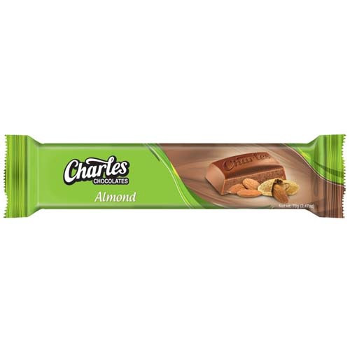 CHARLES CHOCOLATE ALMOND 50g