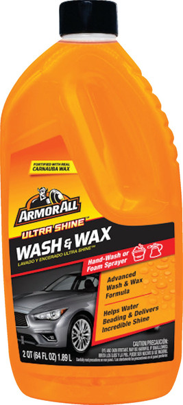 ARMORALL ULTRA SHINE WASH & WAX 64OZ 10346