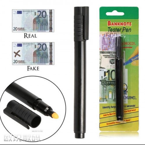 COUNTERFEIT MONEY DETECTOR BANKNOTE TESTER PEN