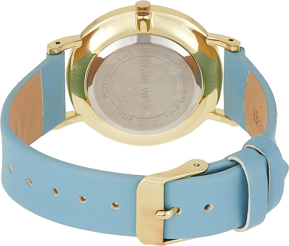 Watch Women Nine West Strap Blue 2754GPBL