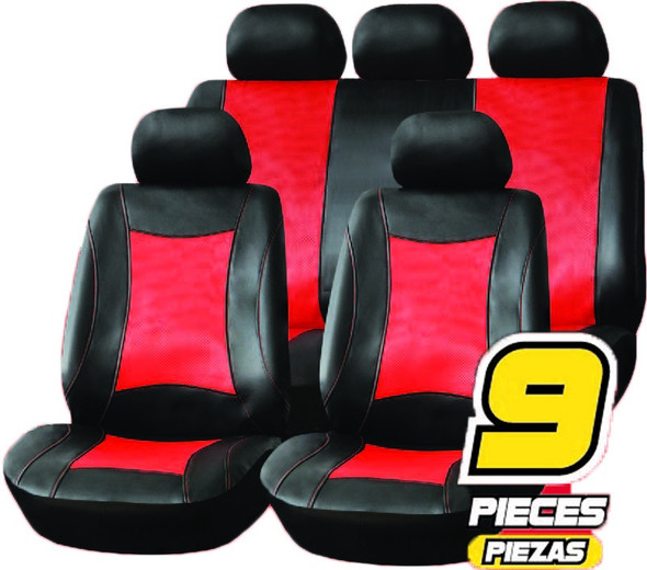 CAR SEAT COVER UNIVERSAL MAJIC 649 9PCS CHARLES