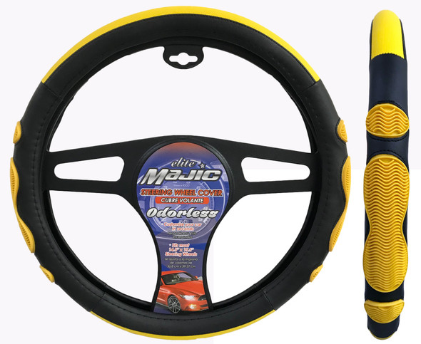 CAR STEERING WHEEL COVER UNIVERSAL MAJIC 266