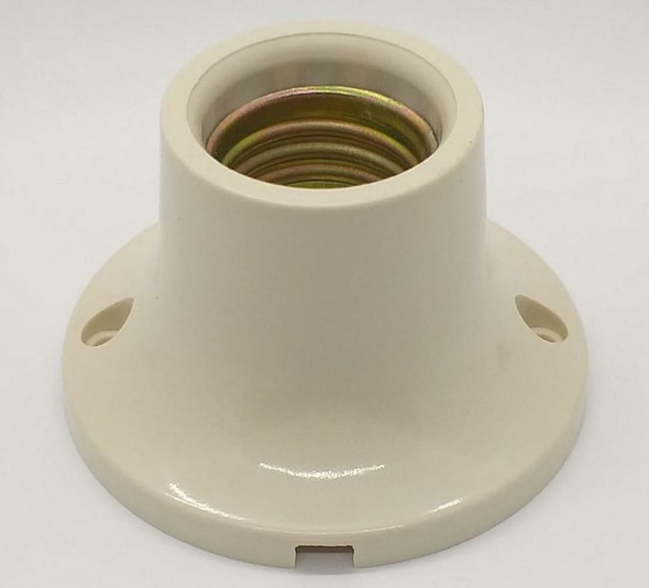 SOCKET SCREW CREAM STRAIGHT VOLTAGE 11NEW