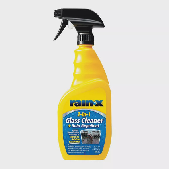 RAIN-X AUTOMOTIVE 2 IN 1 GLASS CLEANER + RAIN REPELLENT 5071268 0820 23oz