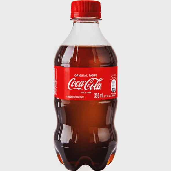 COCA-COLA ORIGINAL TASTE DRINK SODA 12oz 355ML